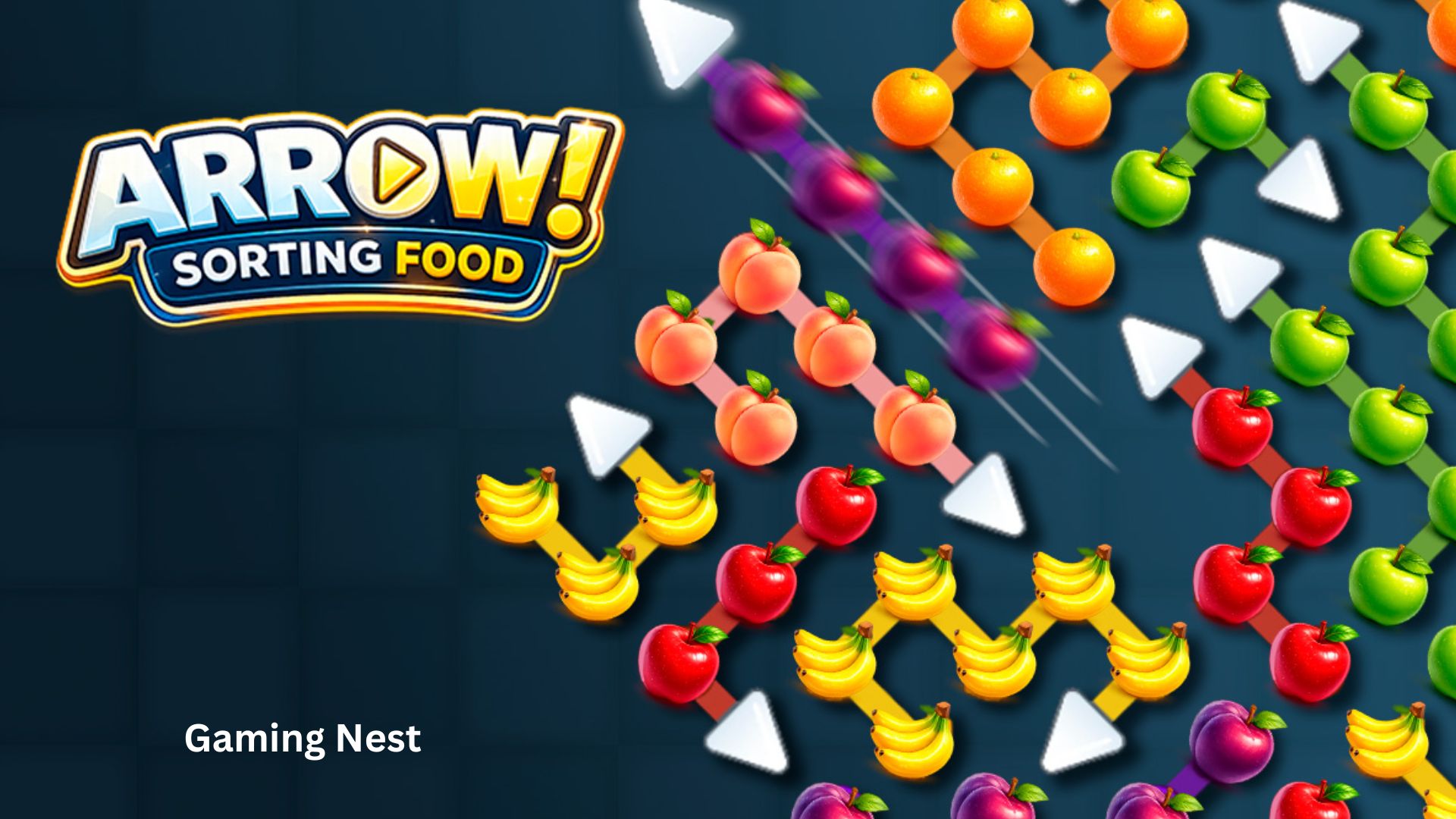 Arrow Sorting – A Satisfying Puzzle Adventure of Fruit and Arrows