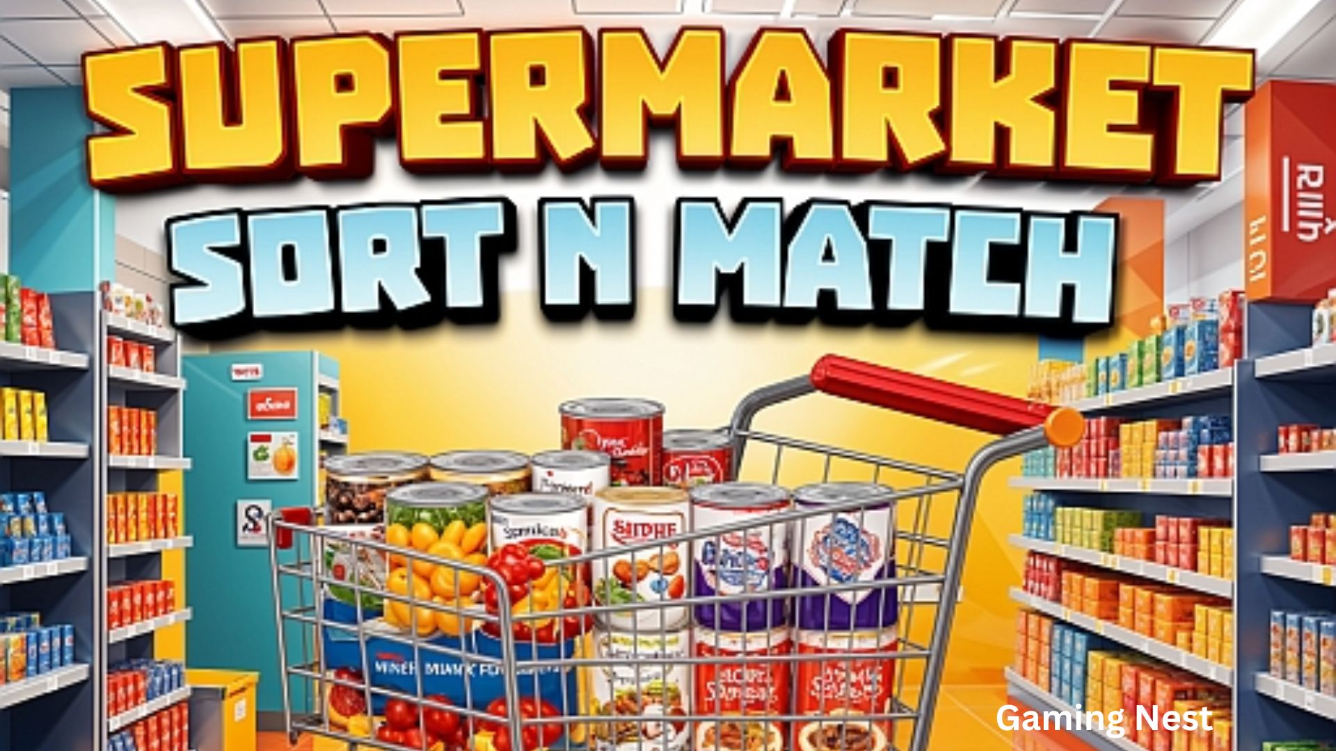 Supermarket Sort N Match – The Ultimate Item Sorting Challenge