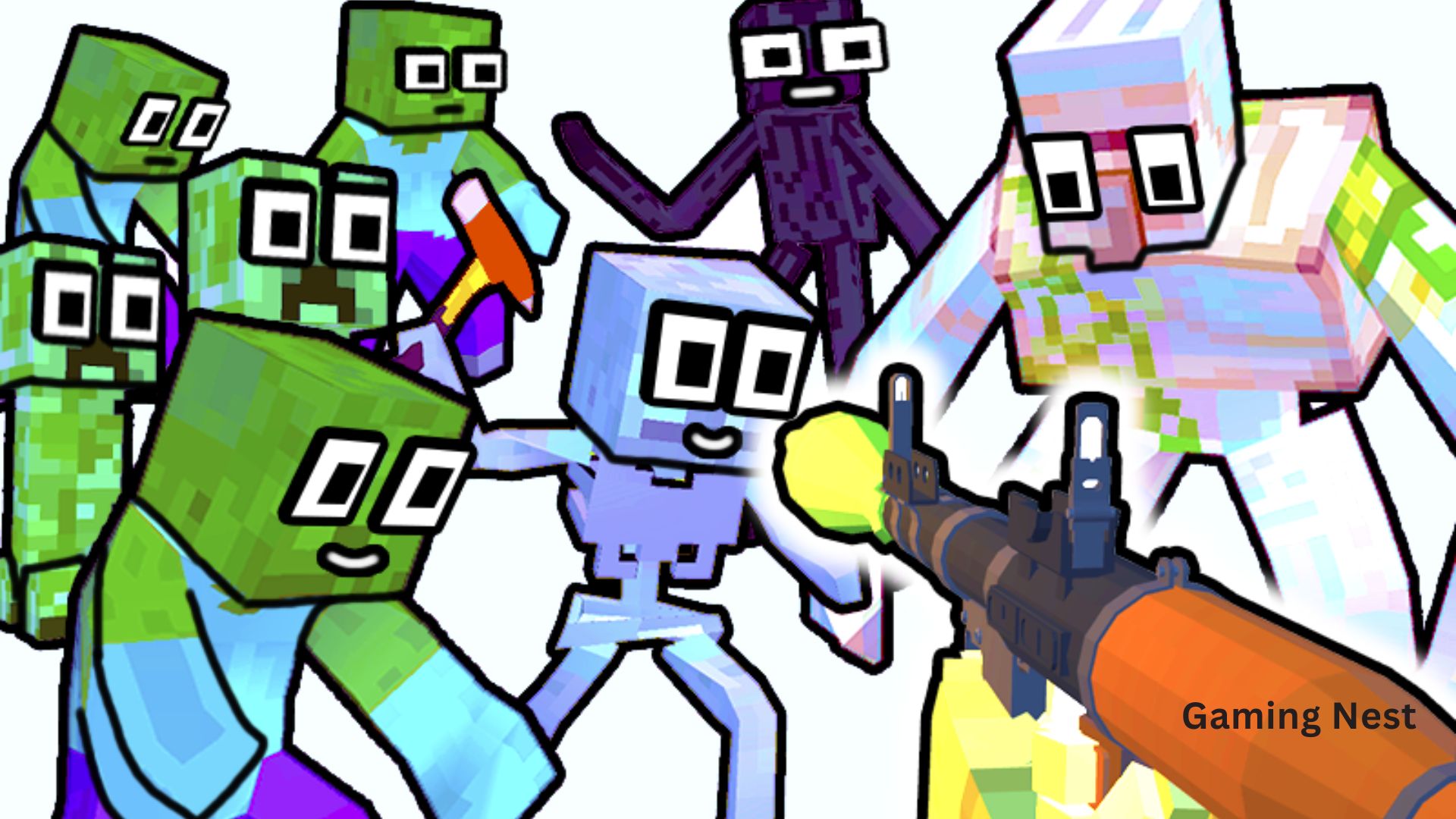 Mine Shooter – Defending the Mine World from the Invading Horde